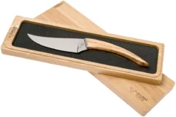 Laguiole En Aubrac Le Buron Cuchillo De Queso De Madera De Olivo, KMF99OLI