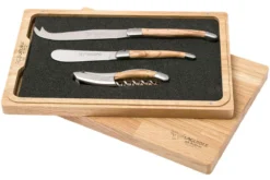 Laguiole En Aubrac Set De Cuchillos Para Vino Y Queso 3-unidades De Madera De Olivo, SFV99OLIH 7 Laguiole En Aubrac Set De Cuchillos Para Vino Y Queso 3-unidades De Madera De Olivo, SFV99OLIH -Yaxell Tienda AUSFV99OLIH 04 laguiole en aubrac ausfv99olih 04