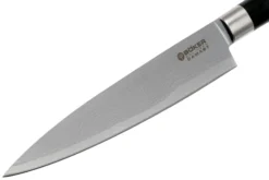 Böker Damast Black Cuchillo Multiusos 14.5 Cm 130414DAM -Yaxell Tienda BO130414DAM 03 boker damast scaled