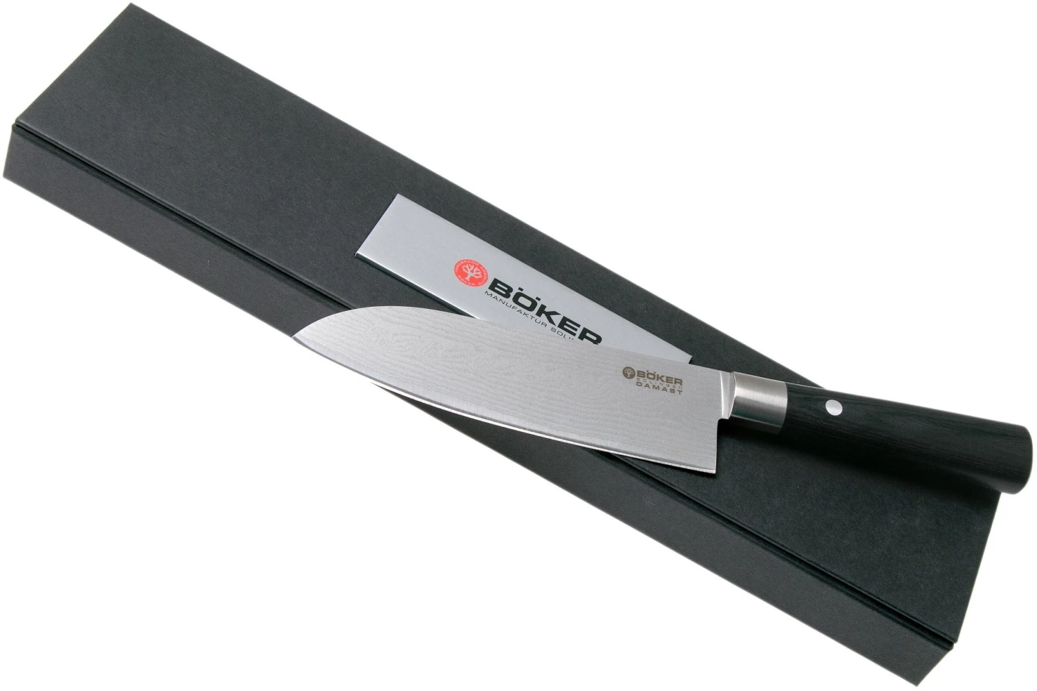 Böker Damast Black Santoku 17 Cm 130417DAM 7 Böker Damast Black Santoku 17 Cm 130417DAM - Imagen 7