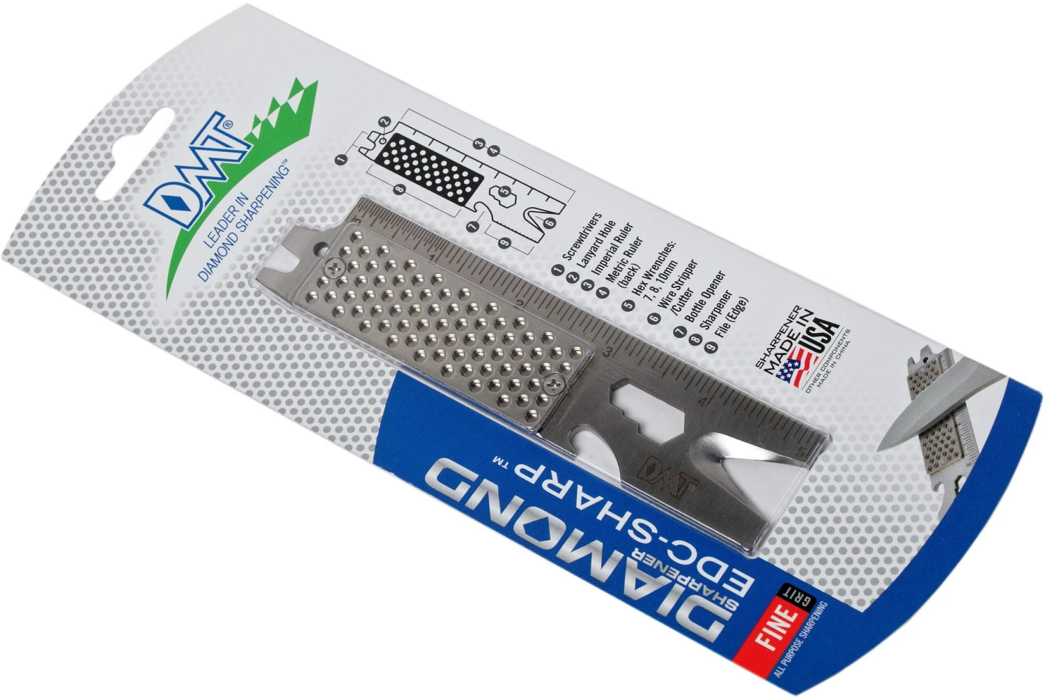 DMT EDC Sharp Piedra De Afilar Multifuncional 4 DMT EDC Sharp Piedra De Afilar Multifuncional - Imagen 4