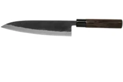 Munetoshi Nashiji Black Gyuto Cuchillo De Chef 21 Cm