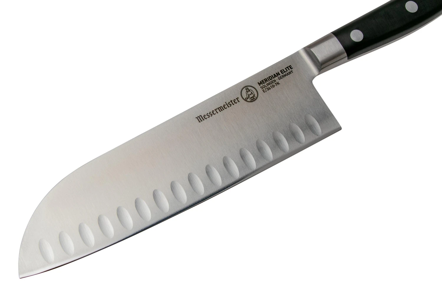 Messermeister Meridian Elite E-3610-7K Santoku Con Hoyuelos, 18 Cm 3 Messermeister Meridian Elite E-3610-7K Santoku Con Hoyuelos, 18 Cm - Imagen 3