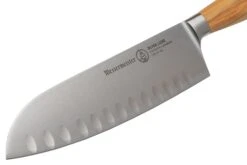 Messermeister Oliva Luxe LX610-16K Santoku Con Hoyuelos, 16 Cm -Yaxell Tienda MRLX610 16K 03 messermeister