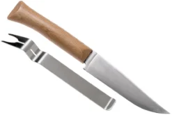 Opinel Cheese Set, Cuchillo De Queso Y Tenedor Acero Inoxidable, 1834 -Yaxell Tienda OP001834 03 opinel op001834 03