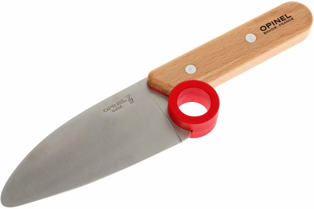 Opinel Cuchillo De Cocina Y Protector De Dedos 'Le Petit Chef' 1 Opinel Cuchillo De Cocina Y Protector De Dedos 'Le Petit Chef'