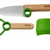 Opinel Le Petit Chef 002577 Juego De Cuchillos De Cocina, Verde