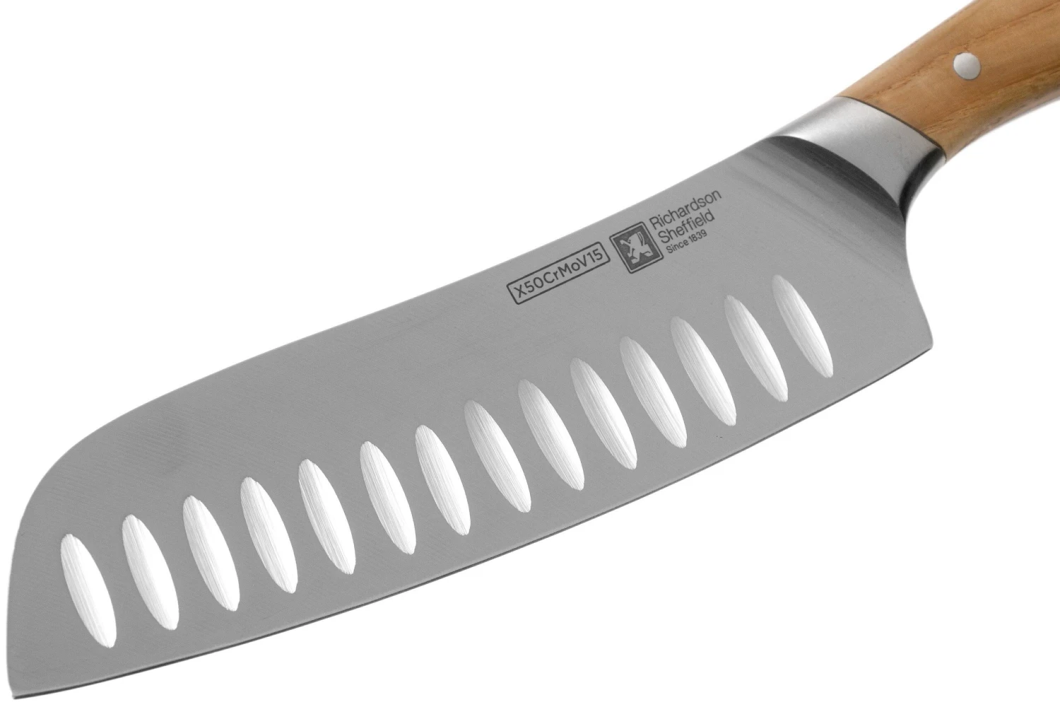 Richardson Sheffield Scandi 09500P541161 Santoku Con Hoyuelos, 17.5 Cm 3 Richardson Sheffield Scandi 09500P541161 Santoku Con Hoyuelos, 17.5 Cm - Imagen 3