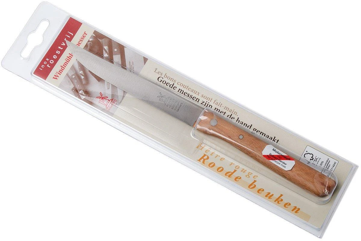 Robert Herder Cuchillo Multiusos Straight Classic Haya Roja, Acero Inoxidable 7 Robert Herder Cuchillo Multiusos Straight Classic Haya Roja, Acero Inoxidable - Imagen 7