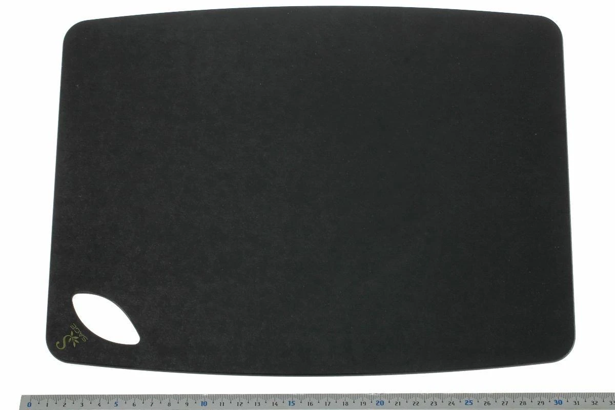 Sage Tabla De Cortar HZ2330, 30x23 Cm, Negro 4 Sage Tabla De Cortar HZ2330, 30x23 Cm, Negro - Imagen 4