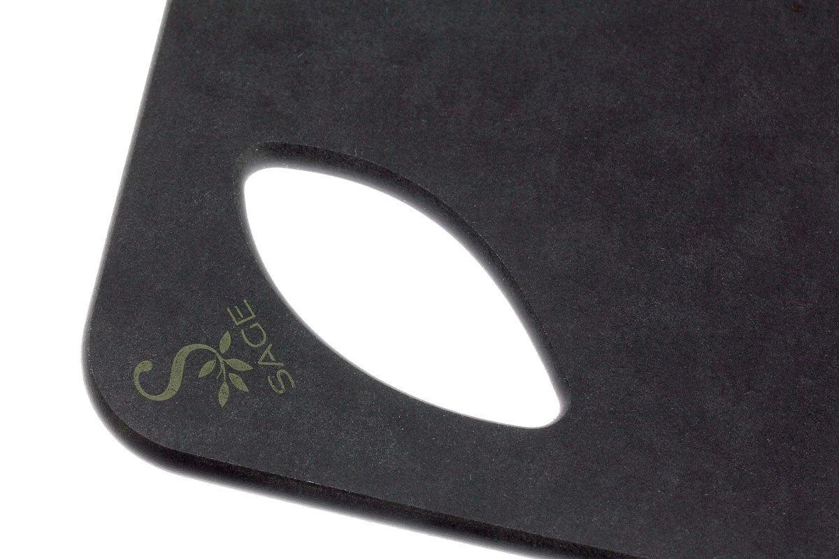 Sage Tabla De Cortar HZ2443, 43x24 Cm, Negro 2 Sage Tabla De Cortar HZ2443, 43x24 Cm, Negro - Imagen 2