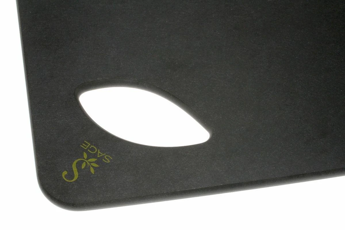 Sage Tabla De Cortar HZ4048, 48x40 Cm, Negro 2 Sage Tabla De Cortar HZ4048, 48x40 Cm, Negro - Imagen 2