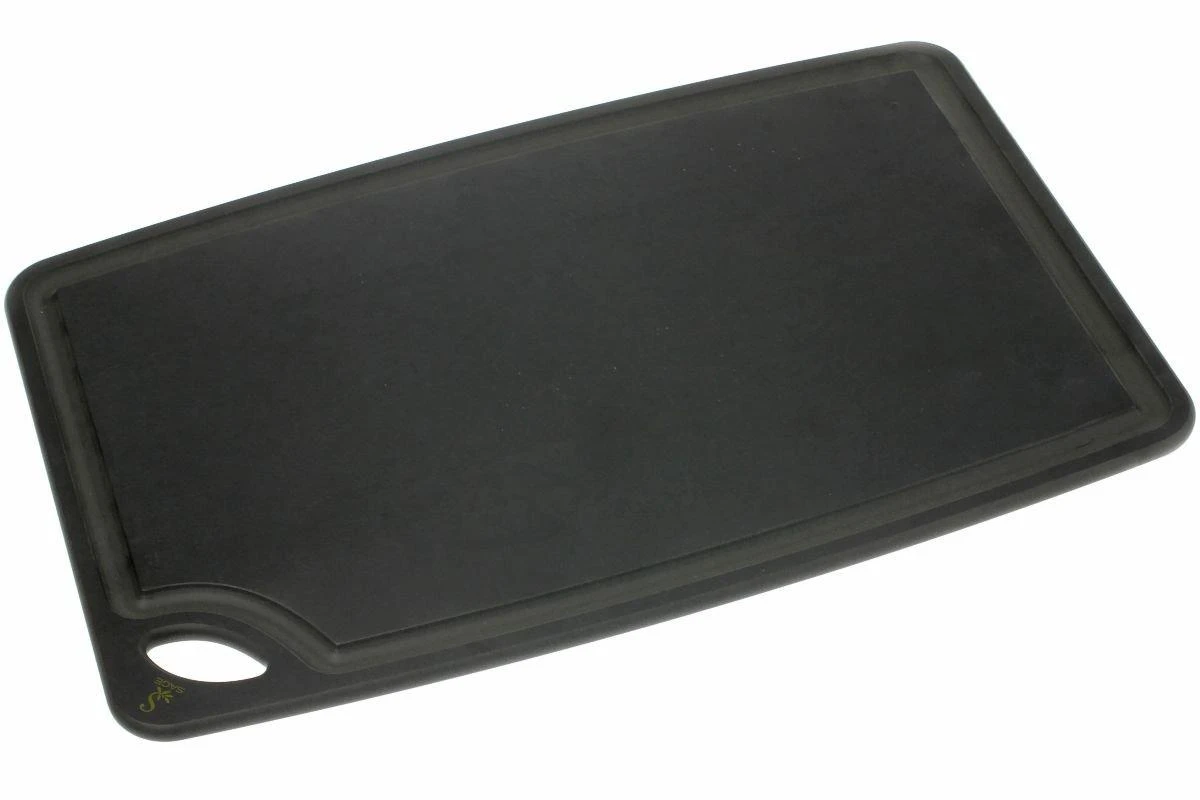 Sage Tabla De Cortar HZ3045, 45x30 Cm, Con Ranura, Negro 1 Sage Tabla De Cortar HZ3045, 45x30 Cm, Con Ranura, Negro