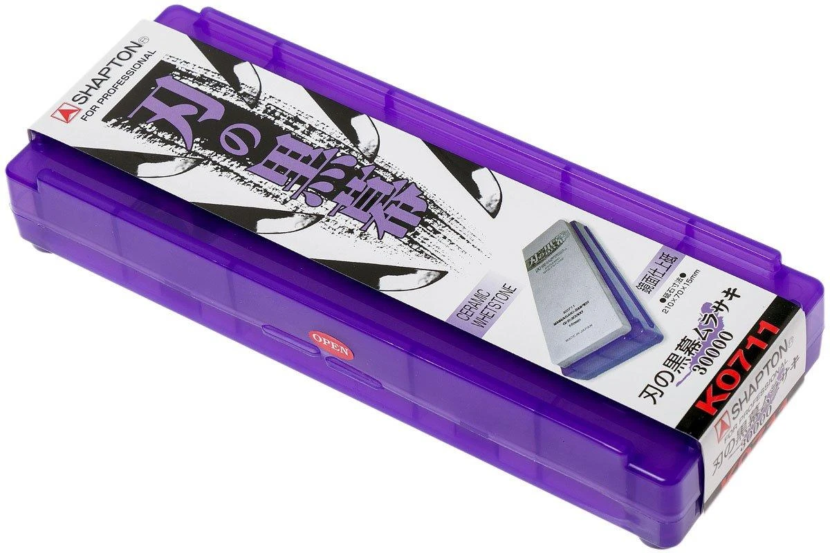 Shapton Pro Stone Grano 30000 Super Fine Piedra De Afilar, Murasaki, K0711 3 Shapton Pro Stone Grano 30000 Super Fine Piedra De Afilar, Murasaki, K0711 - Imagen 3