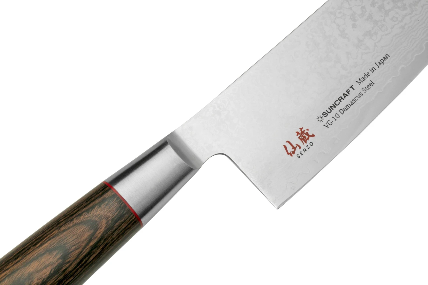 Suncraft Senzo Classic ID-04 Cuchillo Santoku 16,7cm 5 Suncraft Senzo Classic ID-04 Cuchillo Santoku 16,7cm - Imagen 5