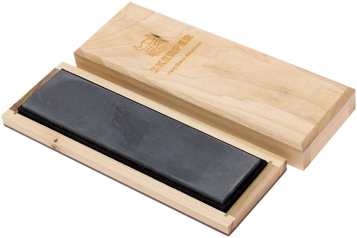 Skerper Arkansas Piedra De Afilar Natural NABE20, Hard Black Arkansas 1 Skerper Arkansas Piedra De Afilar Natural NABE20, Hard Black Arkansas