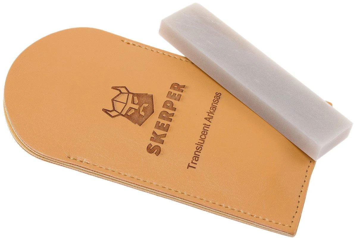 Skerper Arkansas Piedra De Afilar De Bolsillo NAPO40, Translucent Arkansas 1 Skerper Arkansas Piedra De Afilar De Bolsillo NAPO40, Translucent Arkansas