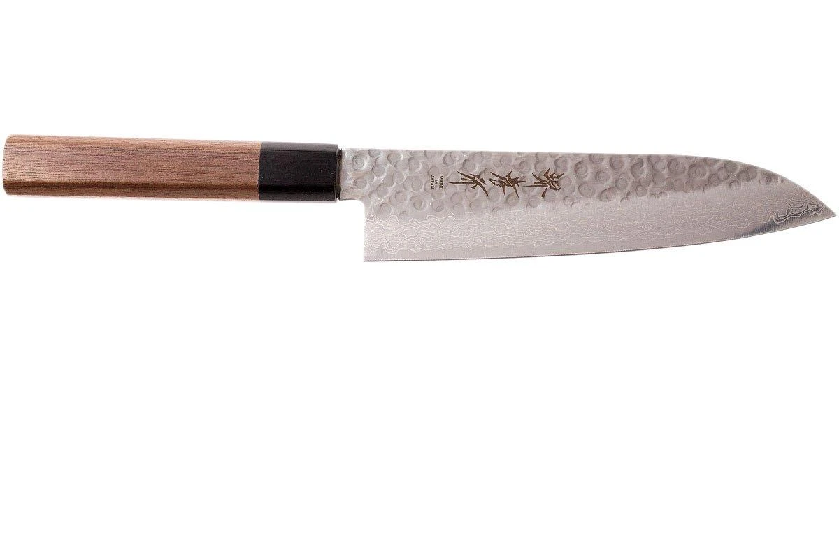 Sakai Takayuki 45-Layer Damascus WA Cuchillo Santoku, 18 Cm, 07252-D 2 Sakai Takayuki 45-Layer Damascus WA Cuchillo Santoku, 18 Cm, 07252-D - Imagen 2
