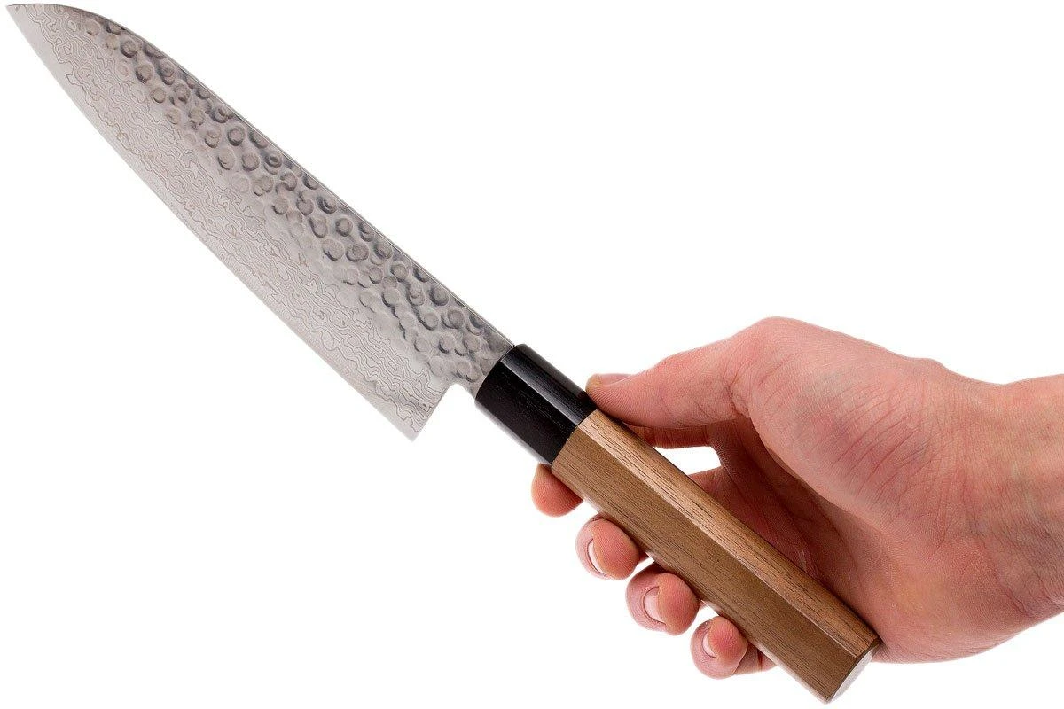 Sakai Takayuki 45-Layer Damascus WA Cuchillo Santoku, 18 Cm, 07252-D 6 Sakai Takayuki 45-Layer Damascus WA Cuchillo Santoku, 18 Cm, 07252-D - Imagen 6