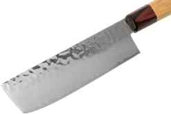 Sakai Takayuki Nakiri 33-Capas Damascus Hammered WA 16 Cm -Yaxell Tienda TA07473 03 sakai takayuki scaled