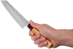 Sakai Takayuki Bunka 33-Capas Damascus Hammered WA 20 Cm -Yaxell Tienda TA07480 06 sakai takayuki scaled