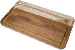 Tramontina Churrasco Tabla De Cortar Madera De Teca49x28 Cm