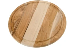 Tramontina Churrasco Tabla De Cortar Redonda Madera De Teca 26cm