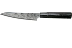 Tojiro Shippu Black Damascus Cuchillo Universal 13 Cm, FD-1592