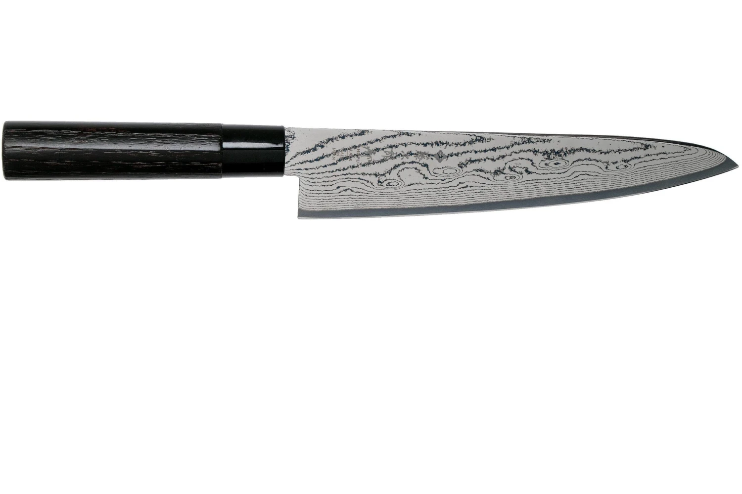 Tojiro Shippu Black Damascus Cuchillo De Chef 21 Cm, FD-1594 2 Tojiro Shippu Black Damascus Cuchillo De Chef 21 Cm, FD-1594 - Imagen 2