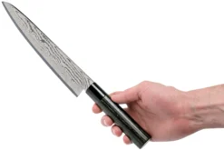 Tojiro Shippu Black Damascus Cuchillo De Chef 21 Cm, FD-1594 -Yaxell Tienda TJFD 1594 06 tojiro sippu black scaled