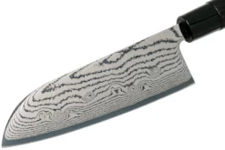 Tojiro Shippu Black Damascus Santoku 17 Cm, FD-1597 -Yaxell Tienda TJFD 1597 03 tojiro sippu black scaled