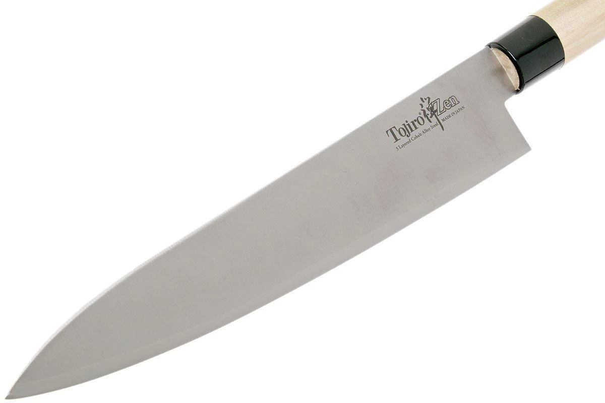 Tojiro Zen De 3 Capas, Gyuto / Cuchillo Cocinero 27 Cm, FD-566 3 Tojiro Zen De 3 Capas, Gyuto / Cuchillo Cocinero 27 Cm, FD-566 - Imagen 3