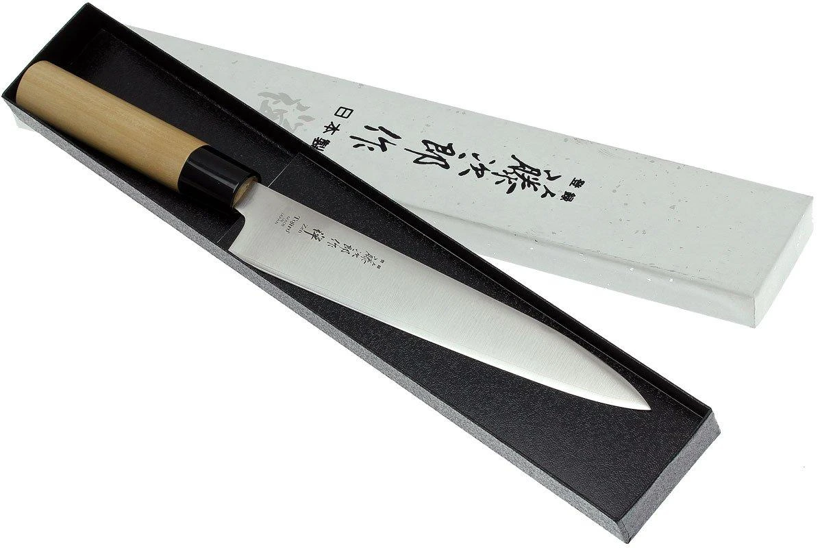 Tojiro Zen De 3 Capas, Cuchillo De Sushi21 Cm FD-569 8 Tojiro Zen De 3 Capas, Cuchillo De Sushi21 Cm FD-569 - Imagen 8