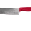 Victorinox SwissClassic 6.8521.17G Santoku Con Hoyuelos 17 Cm, Rojo