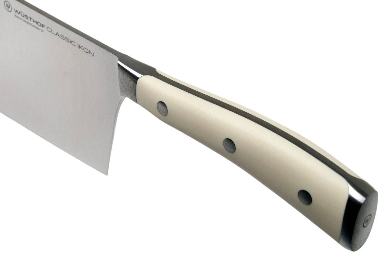 Wüsthof Classic Ikon Cuchillo Cocinero Chino Blanco, 18 Cm, 4673-0-18 5 Wüsthof Classic Ikon Cuchillo Cocinero Chino Blanco, 18 Cm, 4673-0-18 - Imagen 5