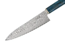 Xin Cutlery XinCraft XC132 Cuchillo De Chef Azul Arce Spalted Tailpin 20 Cm -Yaxell Tienda XC132 03 xin scaled