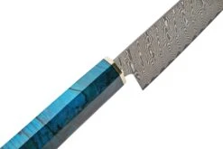 Xin Cutlery XinCraft XC132 Cuchillo De Chef Azul Arce Spalted Tailpin 20 Cm -Yaxell Tienda XC132 05 xin